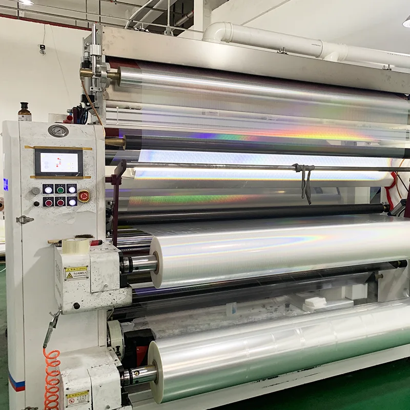 Quel est le processus de production du film laser?