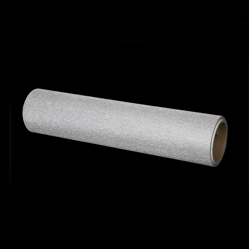 Film de paillettes brossé en aluminium