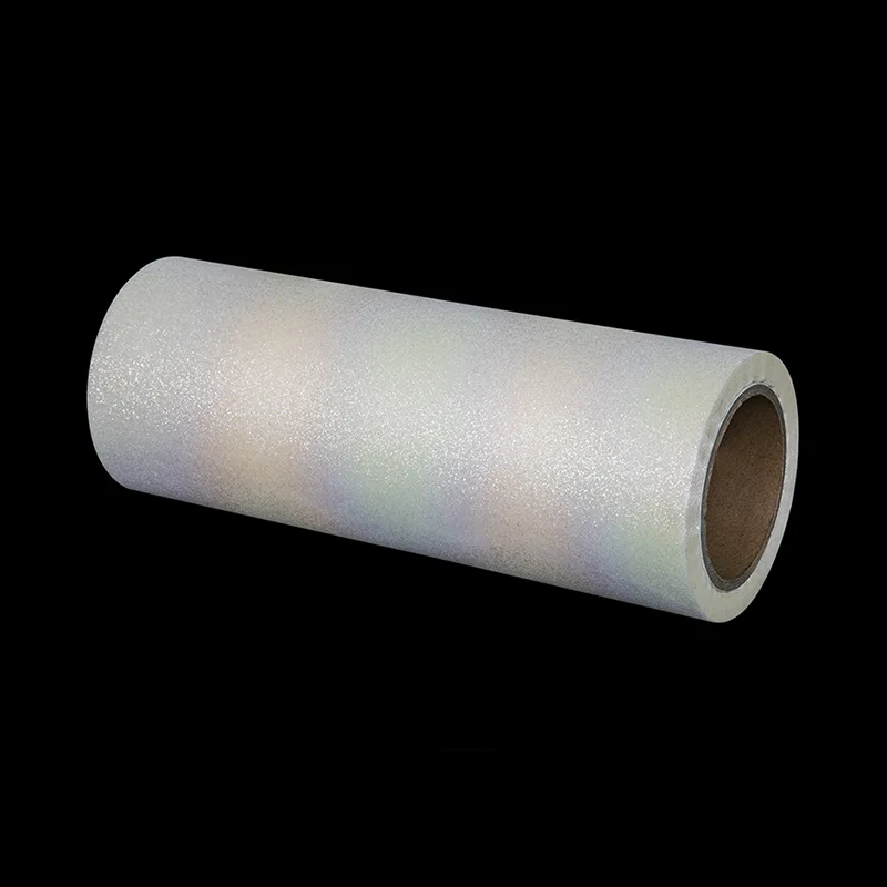 Film de paillettes coloré