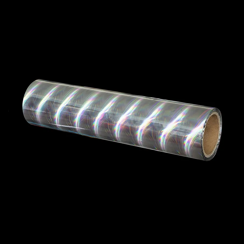 Film de stratification holographique métallisé par le pilier